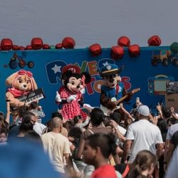 Minnie And Sky Mascot