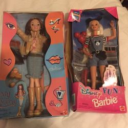 Barbie My Scene Chelsea Doll & Disney FUN Barbie from Mattel Collectables