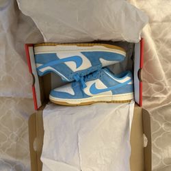 Sky Blue Dunks Gum Bottoms 