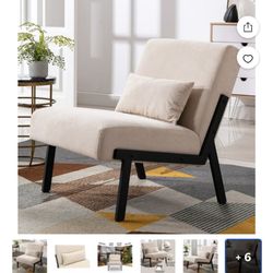 Cream Accent Chair
