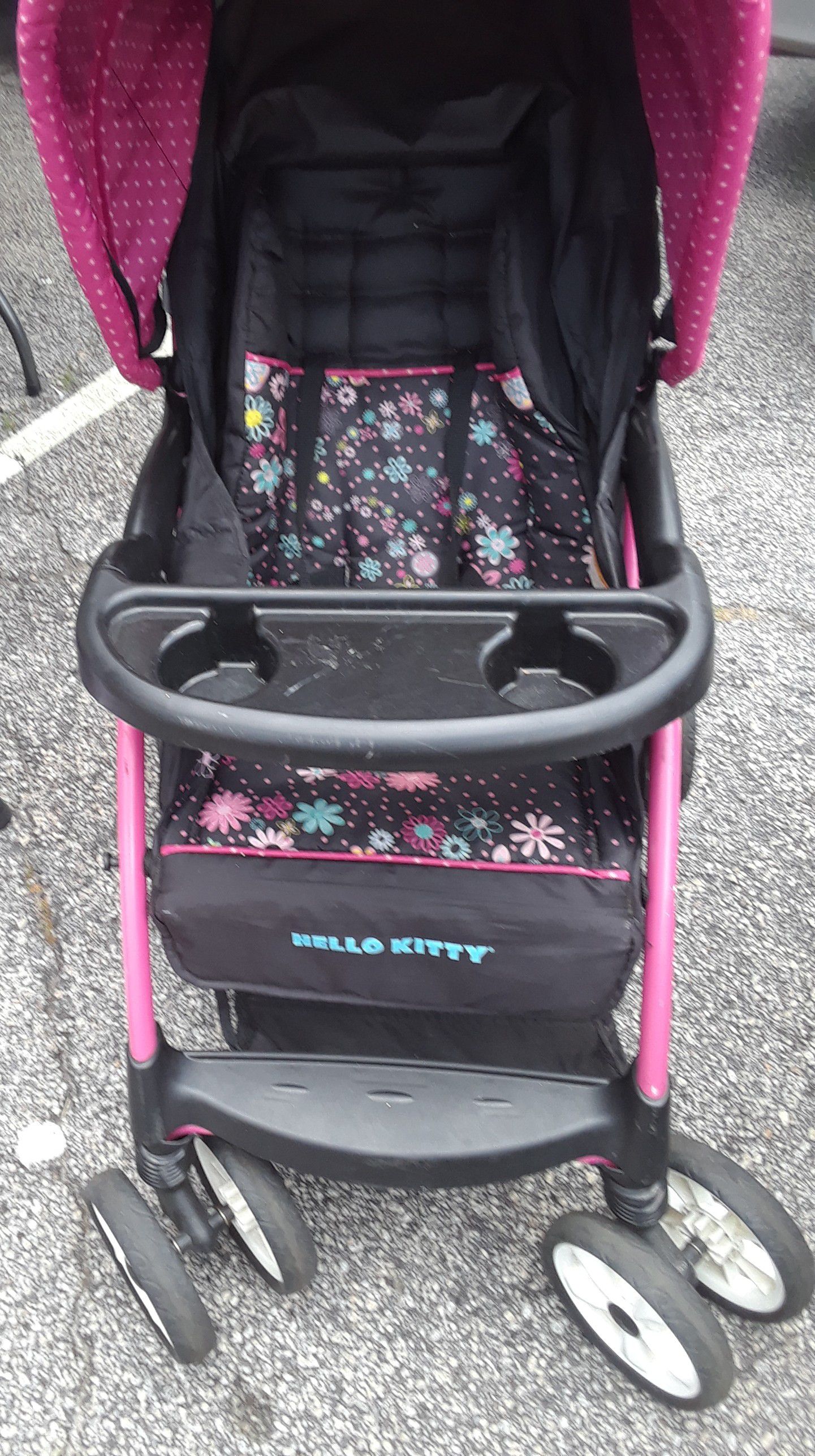 Hello kitty stroller