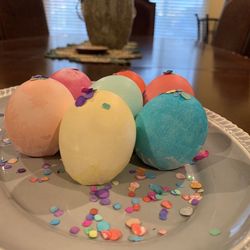 Easter conffeti Egg Trays