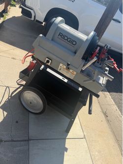 Ridgid 1822-1 Auto Chuck Pipe threader Machine