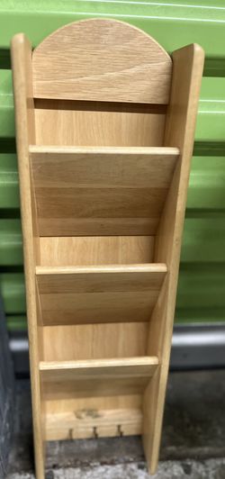 Wood Mail Key Rack