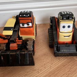 Disney Planes Fire & Rescue Pinecone & Drip Talking cars. About 7” each. Great condition.