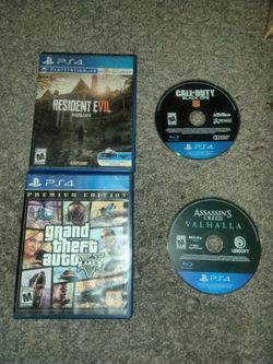 PS4 GAMES GREAT CONDITION
