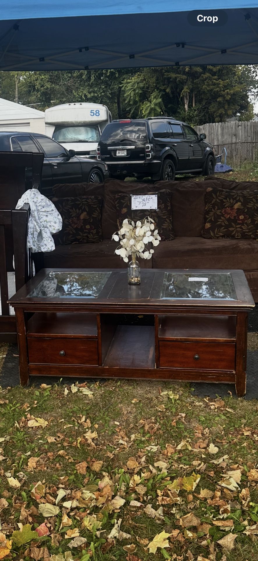 real wood coffee table