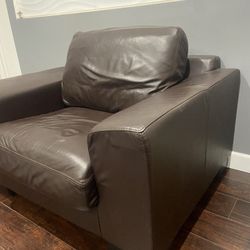 Black Leather Couch
