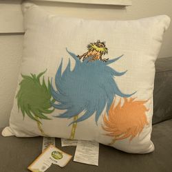 Pottery barn Lorax pillow
