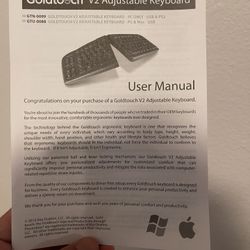 New Adjustable Ergonomic Keyboard 
