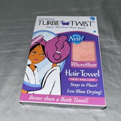 The Original Turbie Twist Super Absorbent Hair Towel New C005