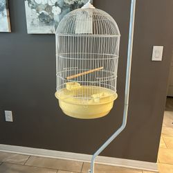 Bird Cage With Stand