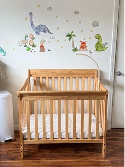 4-in-1 Convertible Mini Baby Crib (near Culver City pick up)
