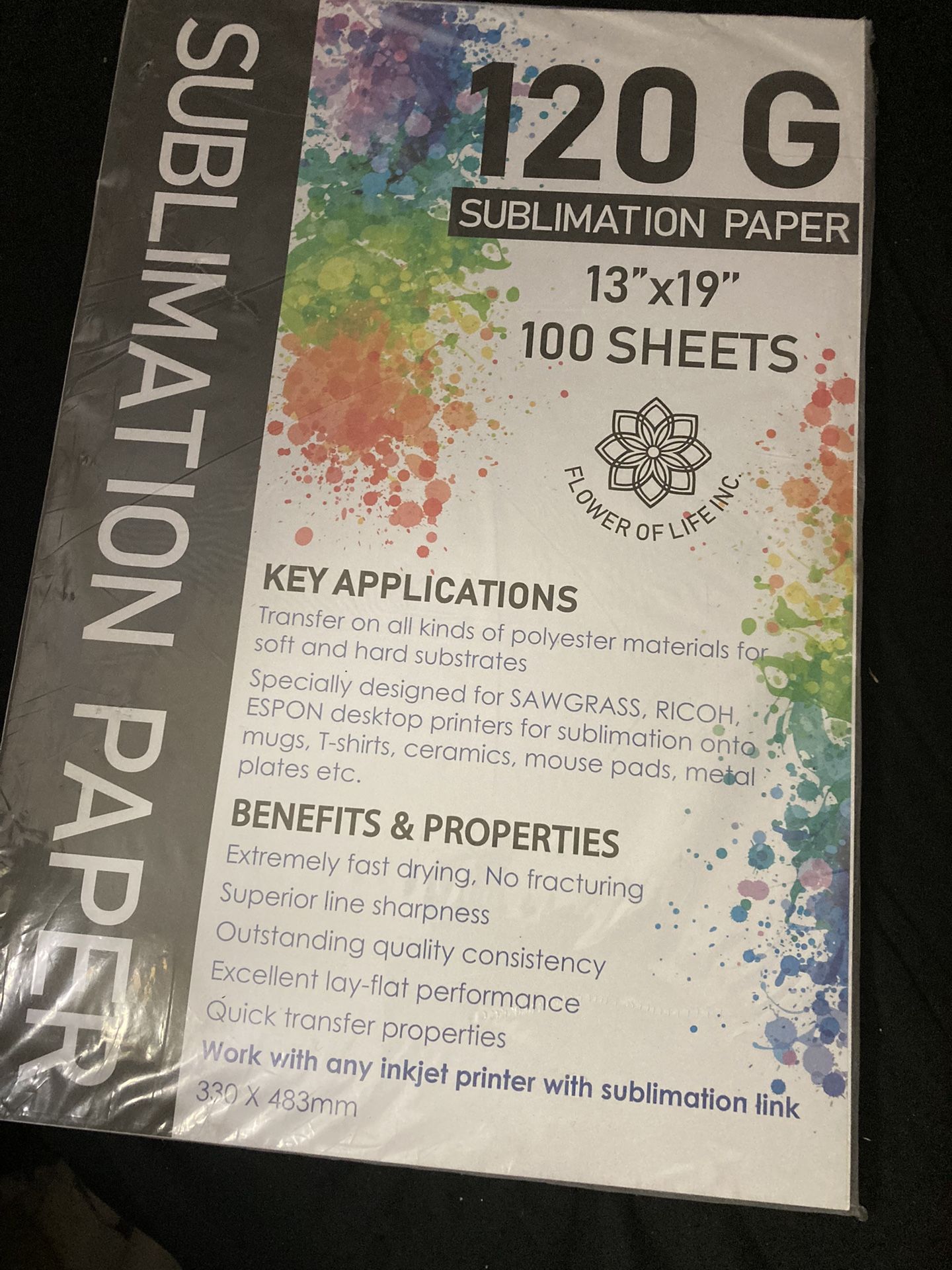 sublimation Paper 13x19