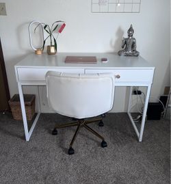 Desk and chair