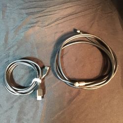 HDMI Cable And Tv Cable