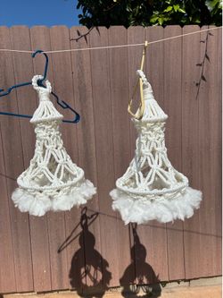 Hand Crafted Macrame  Bells
