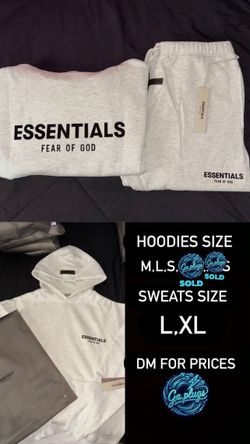 ESS HOODIES AND SWEATS AVAILABLE