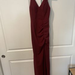 Burgundy  Dress Size 2 