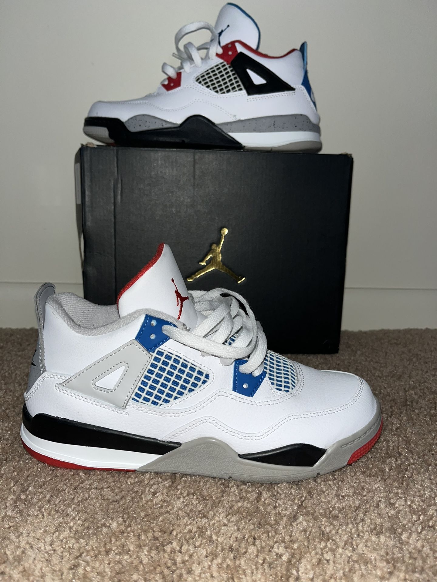 Jordan 4 Retro (PS) What The4’ Size 3y