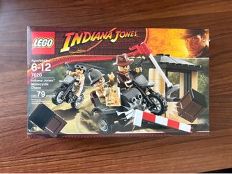 NEW RARE VINTAGE LEGO INDIANA JONES 7620