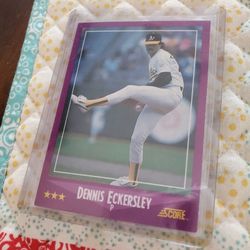 Dennis Eckersley Baseball Cards 