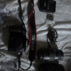 Canon eos 70D -24-70mm/75-300mm bundle