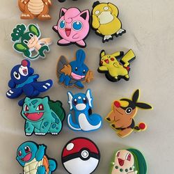 Pokemon Croc Charms 