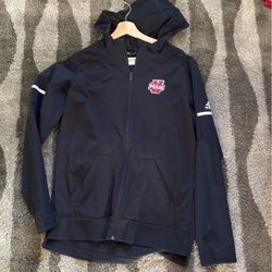 Adidas Fullzip Umass Jacket Size Medium 