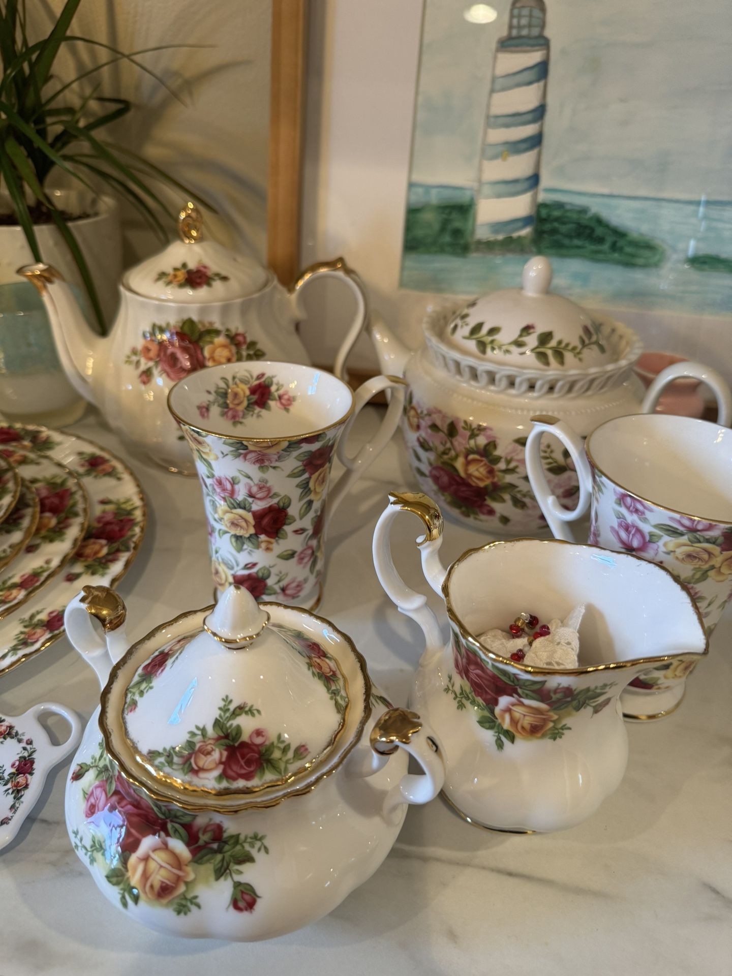 Royal Albert Country Roses Large China Set