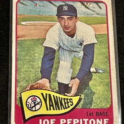 Joe Pepitone 1965 Topps Yankees