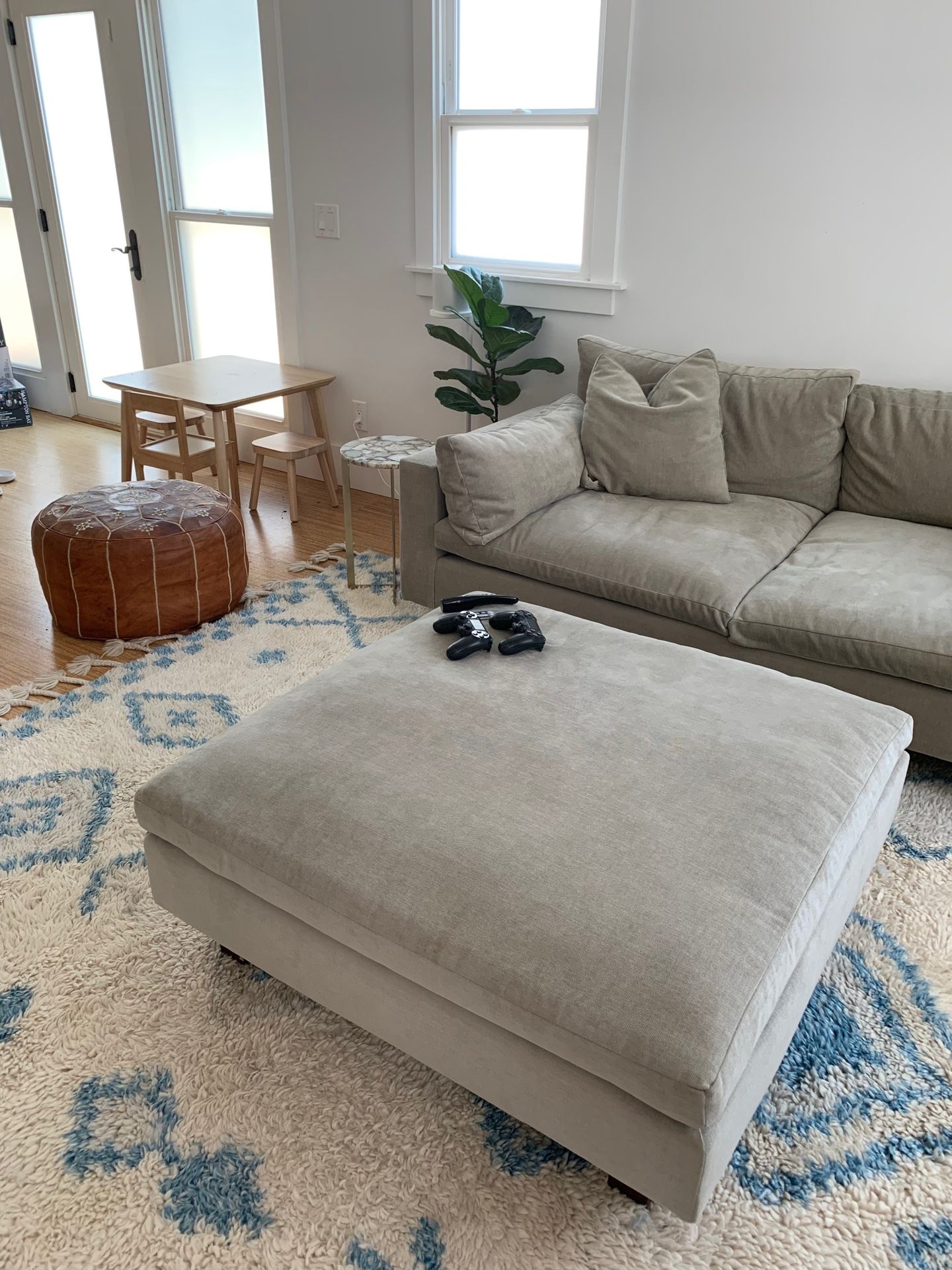 West Elm Harmony Ottoman