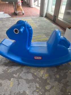 Little Tikes Blue horse rocker