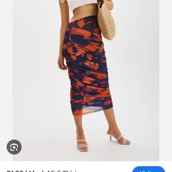 Skirt / Anthropologie Skirt / Ruged Skirt skirt / midi Skirt