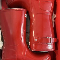 Women's Original Short Gloss Rain Boots Size 6