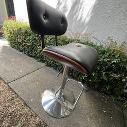 Leather Bar Stool