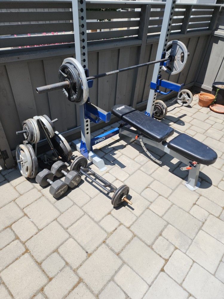 Bench Press And Weights