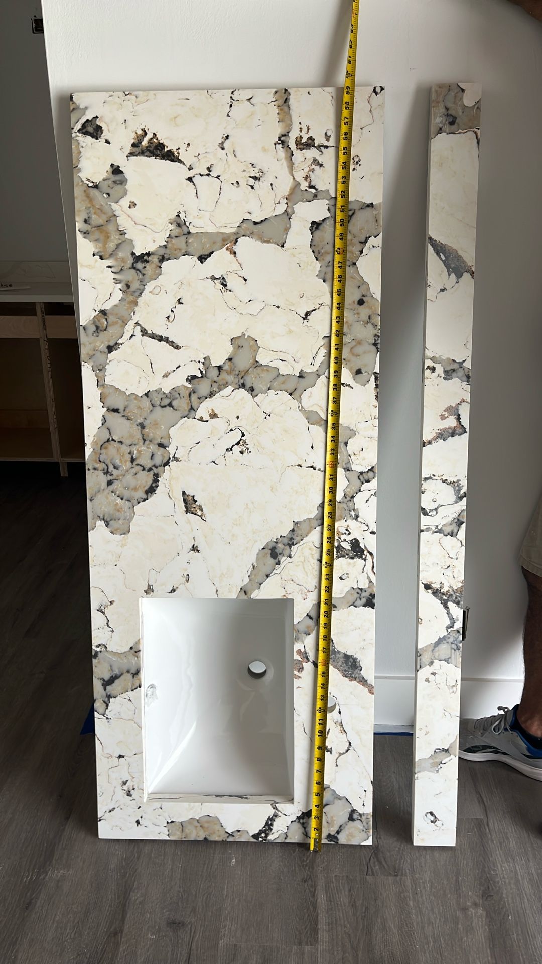 New Vanity Quartz Top $200