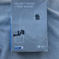 GoPro helmet front & side mount