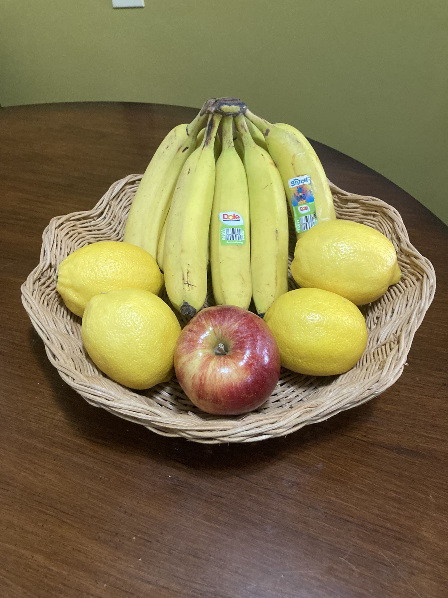 Wicker Fruit Basket