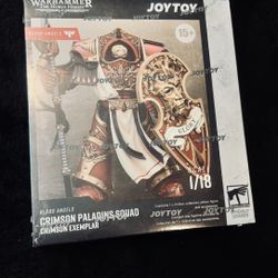 JoyToy Warhammer – Blood Angels Crimson Paladins Squad: Crimson Exemplar 1/18 – New Sealed