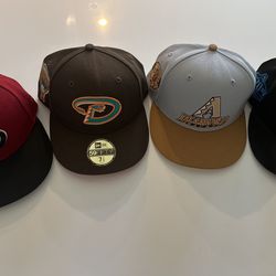 Fitted Dbacks Hats 