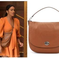 Coach Hand And Long Strap Bag Big Size