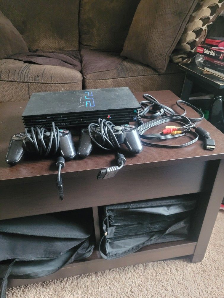 Playstation 2 Console And Games