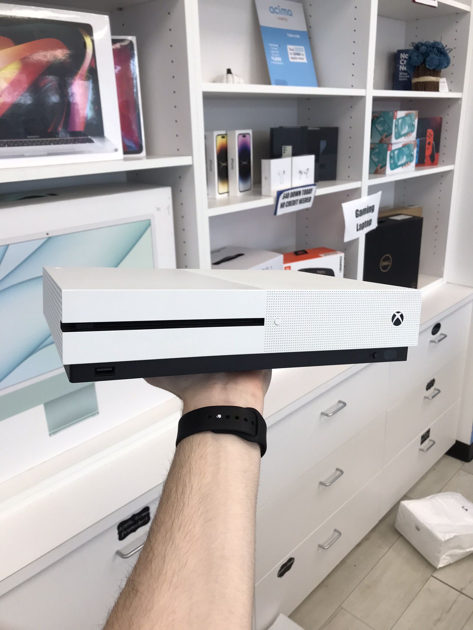 Microsoft Xbox One S Gaming Console 90 Day Warranty $1 DOWN NO Credit Needed