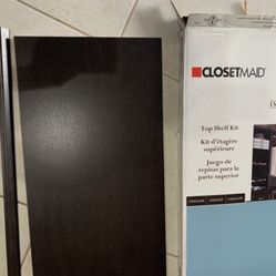 Nueva Tabla Para Repisa Color Chocolate 48 Inches Con Herraje ( Tengo 7 Tablas ) Was $50 Each 