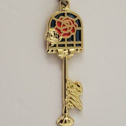 Ichibankuji Disney Beauty and the Beast key charm pendant