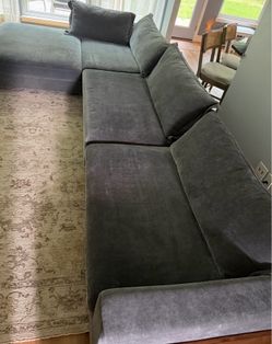 Modern Oversized Lounger Sectional