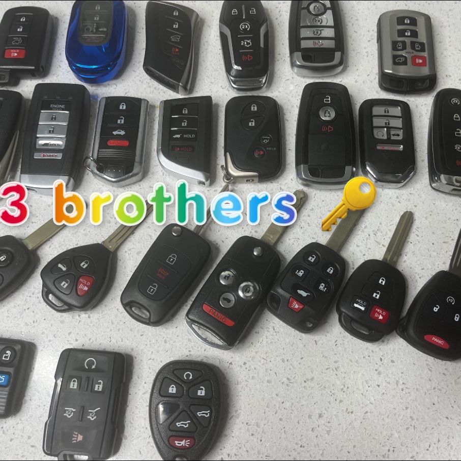 Keys Lot And Remote 