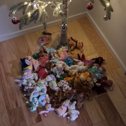 Vintage Collectibles Ty  Bennie Baby Stuffed Animals All New With Tags Plush Toys 